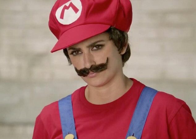 Naujausias gražuolės Penelope Cruz vaidmuo – Super Mario (Foto, Video)