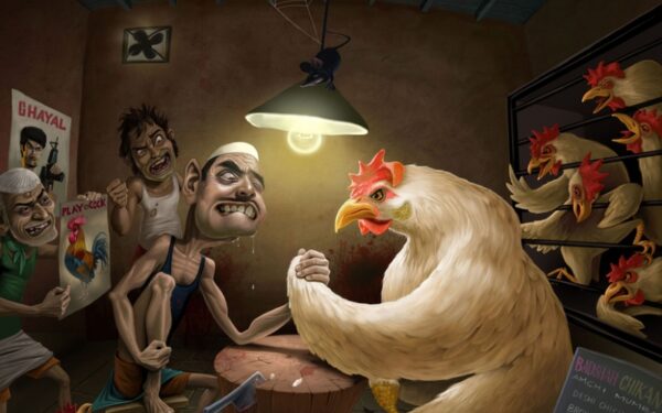 Linksma detalių paieška indo N. R. Kumblekerio iliustracijose (foto)