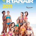 "Ryanair" palydovės apsinuogino naujajam kalendoriui (Foto)