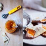 Sekmadienio receptas - varškės sausainiai su moliūgų džemu ir aguonomis