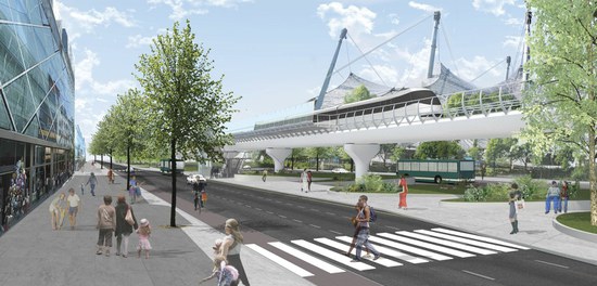 Pasiūlymas augančiam Amsterdamui: nauja metro linija ir dirbtinė sala