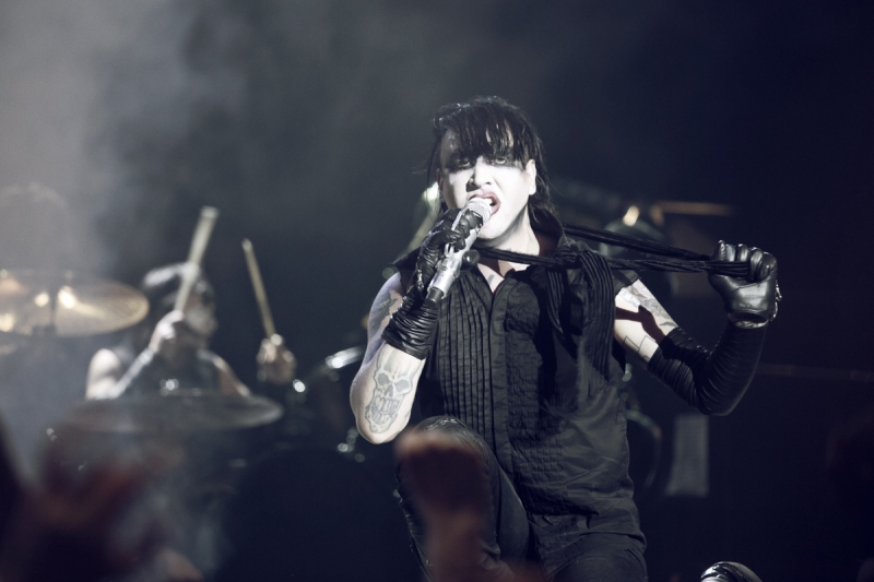 Marilyn Mansono koncertas įvyko