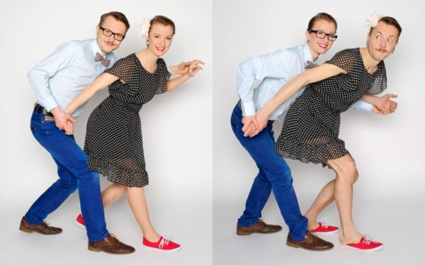 Konkurso „kuriskuris?“ dalyviai Eglė ir Dalius (foto)