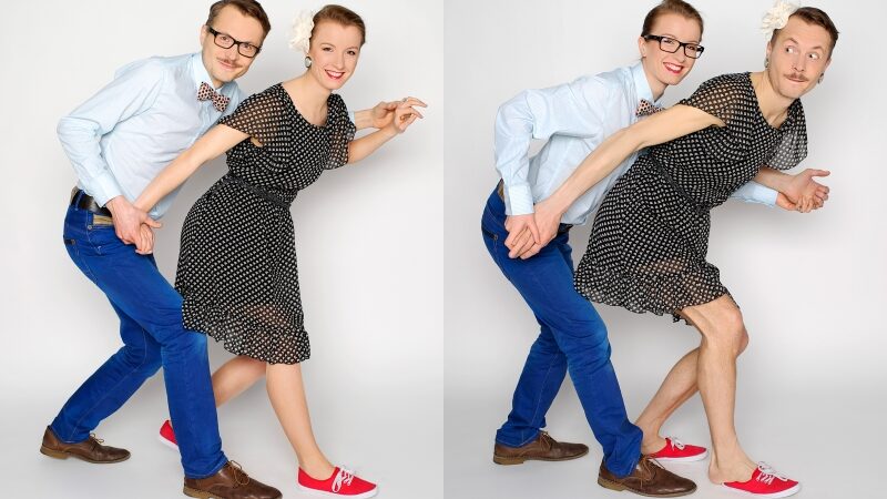 Konkurso „kuriskuris?“ dalyviai Eglė ir Dalius (foto)