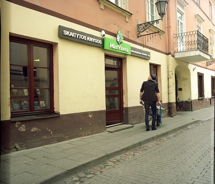 Mėtinis knygų rojus Vilniaus senamiestyje