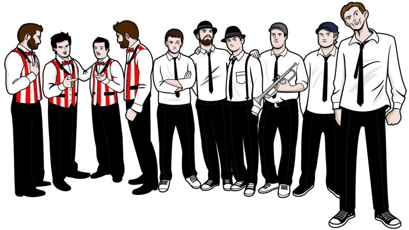 Modernus „Parov Stelar Band“ bendražygių svingas „Lofte“