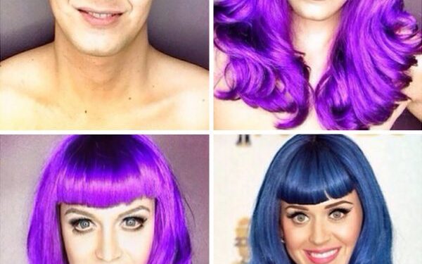 Tikri makiažo stebuklai: vaikinas save pavertė moteriškos lyties įžymybėmis (foto)