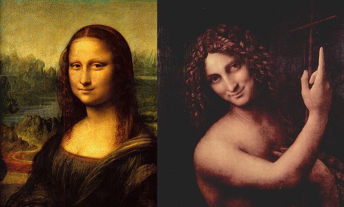Paveiksle „Mona Liza“ -  dailininko draugas gėjus? (video)