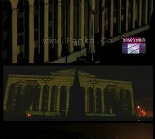 Gruzijos kalėdinę eglutę įžiebė lietuviai (Video)