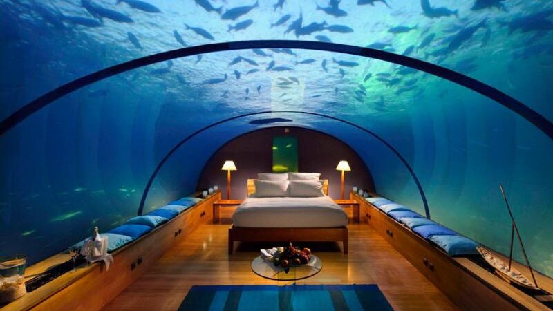 Nauja architektūros mada – statiniai po vandeniu