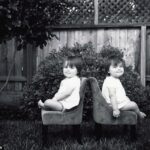 Įsimylėjusio tėčio dvynukių foto dienoraštis