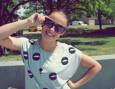 Konkurso „Mano vasaros stilius“ dalyvė – Erika