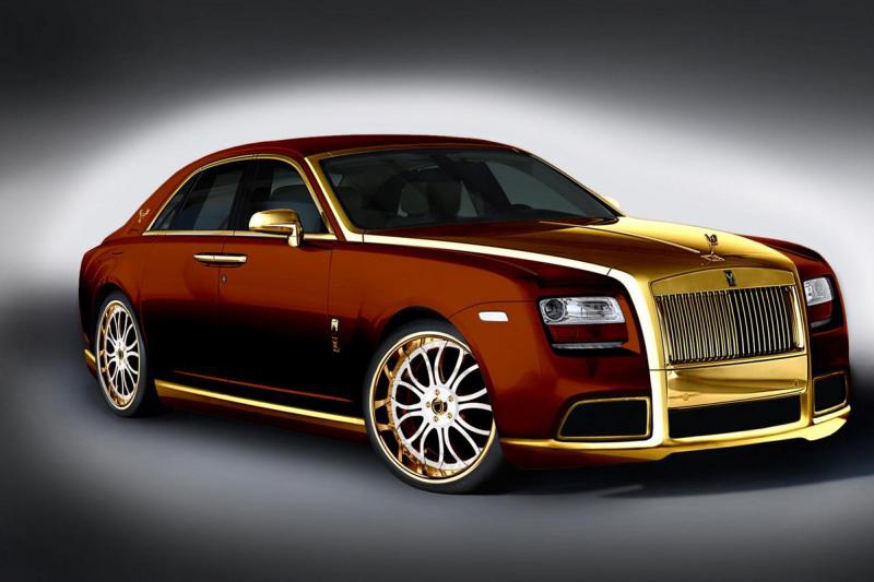 „Rolls-Royce“ beskonybė: 24 karatai aukso sugadino prestižą (Foto)