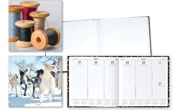 Kalėdinių dovanų idėjos: asmeniniai darbo kalendoriai (foto)