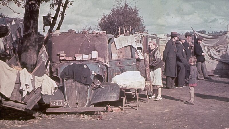 Įspūdingi A. Hitlerio asmeninio fotografo kadrai iš žydų gyvenimo nacių okupuotoje Lenkijoje (foto)