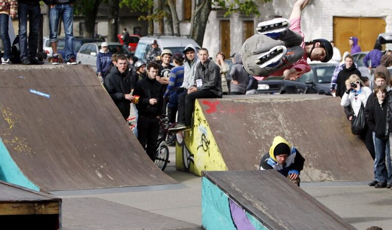 Ekstremalaus sporto varžybos „KaRRamBa“ už saugų važiavimą
