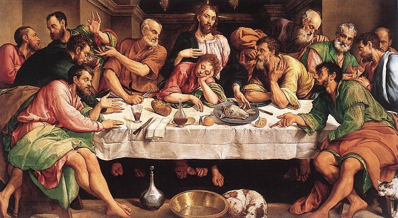 Jėzus Paskutinės Vakarienės sukvietė diena anksčiau