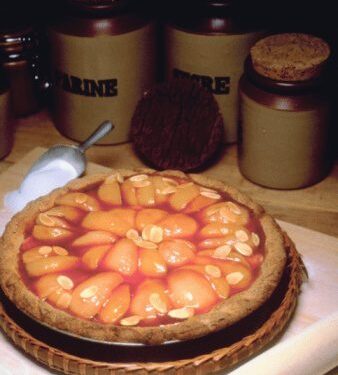 Pyragas su persikais