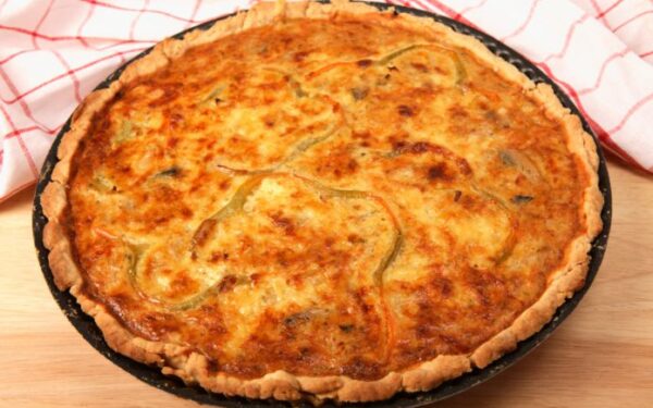 Alzaso apkepėlės su porais ir svogūnais