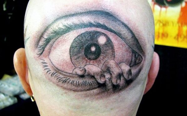 Kiek kraupokos akių tatuiruotės ant kūno (foto)