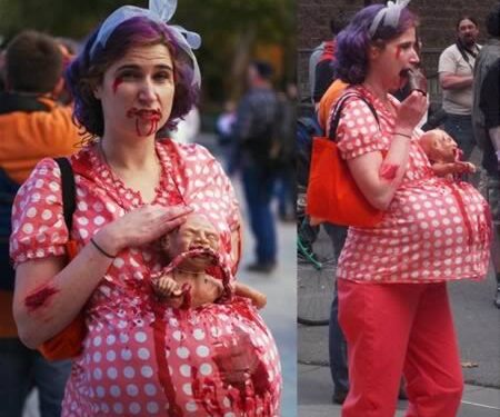 Šiurpiausi nėščiųjų kostiumai (foto)