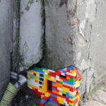 Lego kaladėlių žaidimai mieste