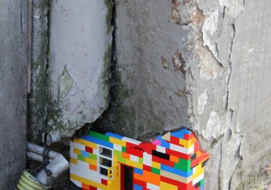 Lego kaladėlių žaidimai mieste