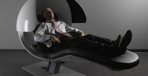 Google darbuotojai miega futuristinėse kapsulėse