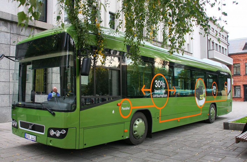 Kauniečiai važinės unikaliu hibridiniu autobusu