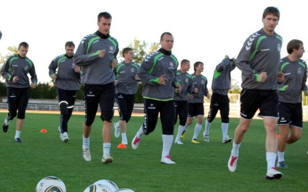 Lietuvos futbolo rinktinės Salamankoje – ne pačios geriausios sąlygos