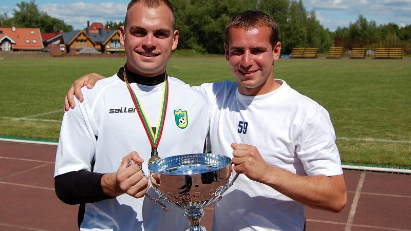 Jaunas vartininkas iš Lietuvos Anglijoje nesijaučia silpnesnis