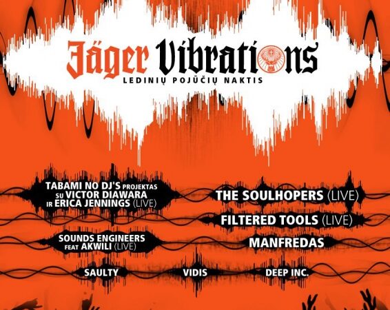 Ledinių pojūčių naktis „JӒGER VIBRATIONS“ sudrebins Klaipėdos uostą