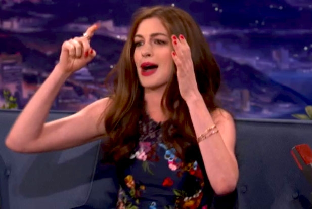 Video pusryčiai: „kietas"  Anne Hathaway repas