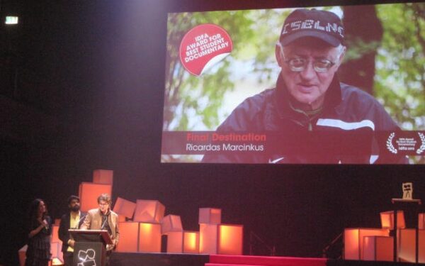 R. Marcinkaus sėkmė Amsterdame: „Galutinis tikslas“ pripažintas geriausiu studentišku filmu
