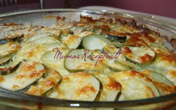 Apkepas su faršu ir daržovėmis