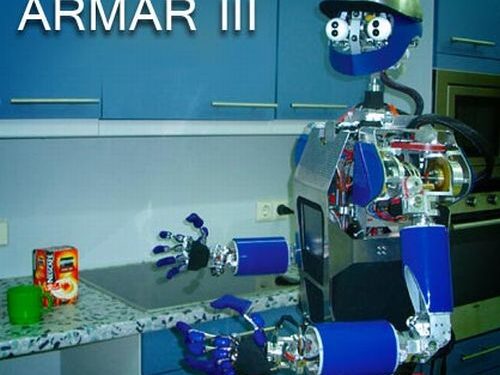 Robotas, kuris gali mokytis, liesdamasis prie daiktų (video)