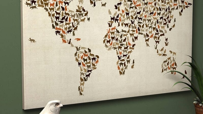 Žemėlapis – informacijos priemonė ir meninė išraiška (foto)