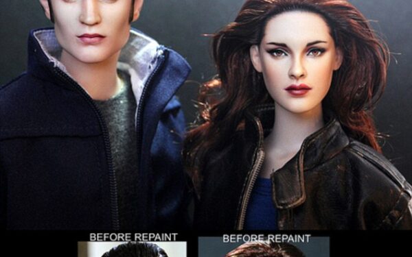 Menininkas filmų herojų lėles paverčia tikromis aktorių kopijomis (foto)