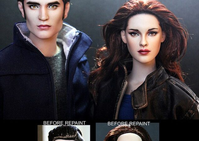 Menininkas filmų herojų lėles paverčia tikromis aktorių kopijomis (foto)