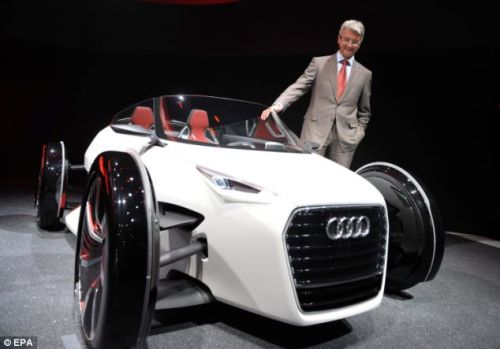 Naujas „Audi Spyder“ - automobilis