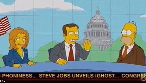 „Simpsonų“ kūrėjai išsišaipė iš Steve Jobso mirties