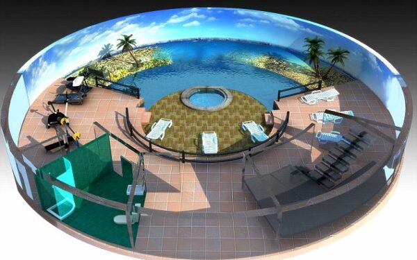 Išgyventi apokalipsę stilingai – požeminiai apartamentai turtingiesiems