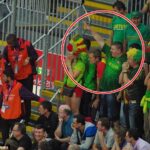 Policija ieško lietuvio krepšinio gerbėjo Olimpiadoje rodžiusio nacistinius gestus