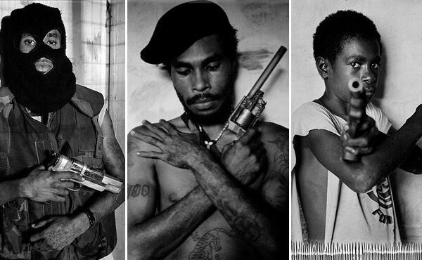 Papua Naujosios Gvinėjos gatvių realybė: nusikaltėlių portretai (foto)