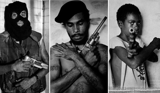 Papua Naujosios Gvinėjos gatvių realybė: nusikaltėlių portretai (foto)
