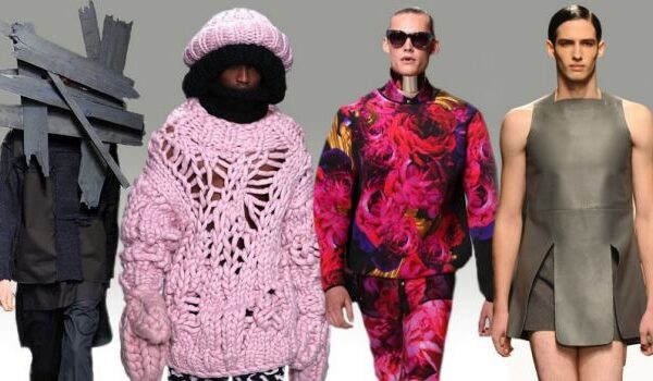 Šiais metais Londone vyrams siūloma: gigantiškos pirštinės ir suknelės (foto)