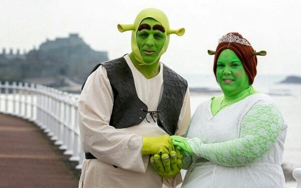 Didelės „šrekiškos“ vestuvės (foto)