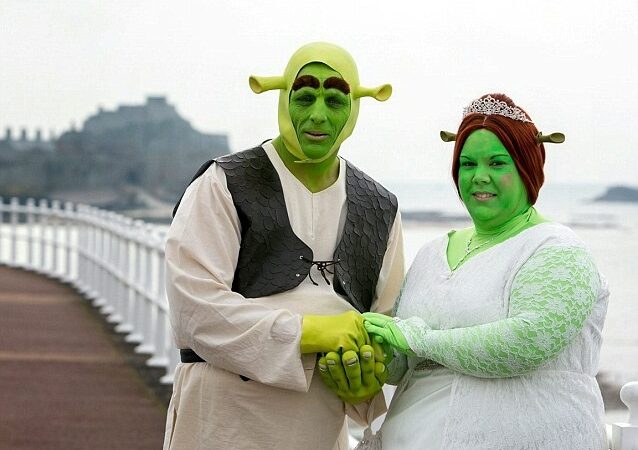 Didelės „šrekiškos“ vestuvės (foto)