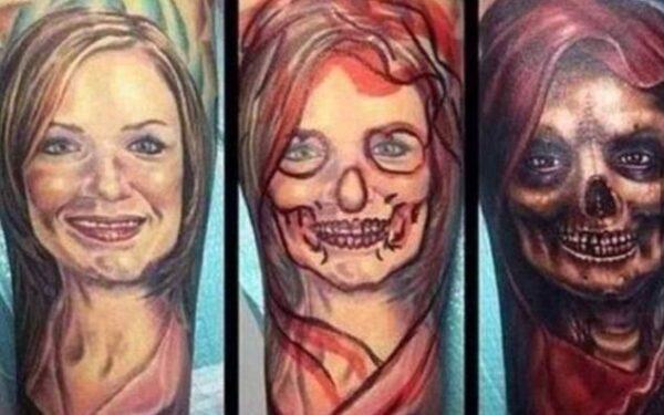 Ji man mirusi: „patobulinta“ buvusios mylimosios tatuiruotė (foto)