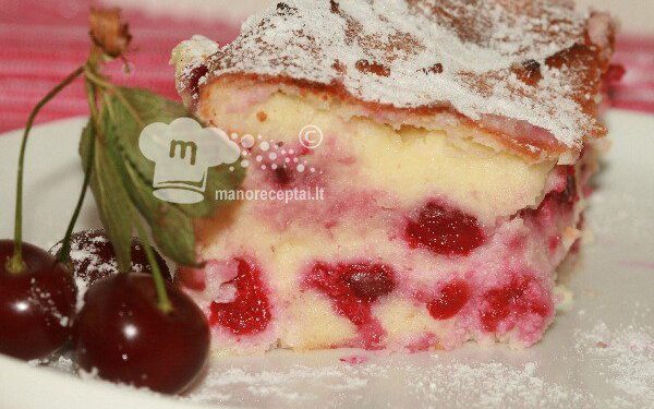 Manų apkepas su vyšniomis